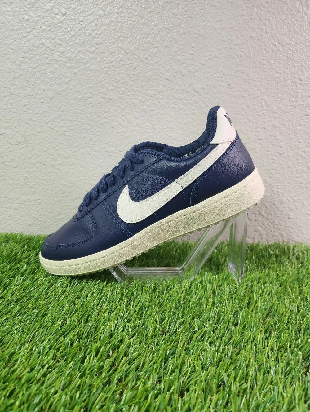 Nike Field General Leather Midnight Navy Sail Men’s Size 9 IH1343-400